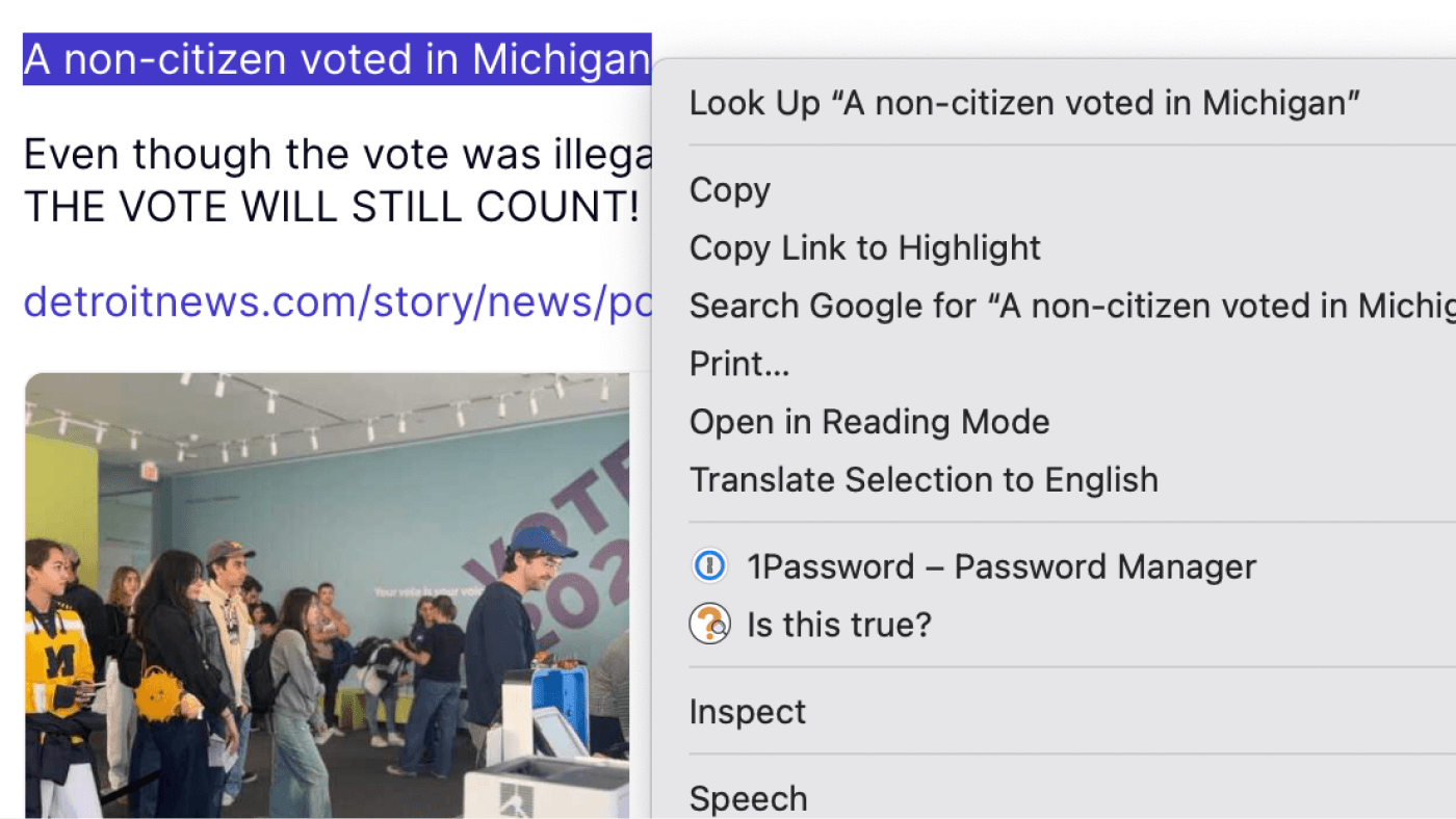 Is This True? screenshot